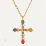 Collier Croix Harmonie Dorée