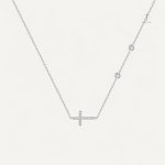 Bijou Croix Horizontale en Argent