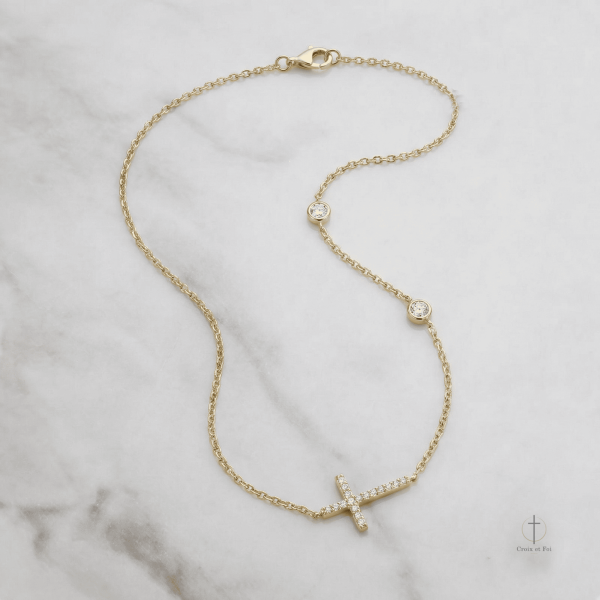 Accessoire Croix Horizontale en Métal