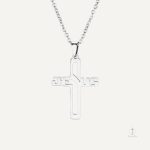 Accessoire spirituel Croix Jésus pour homme