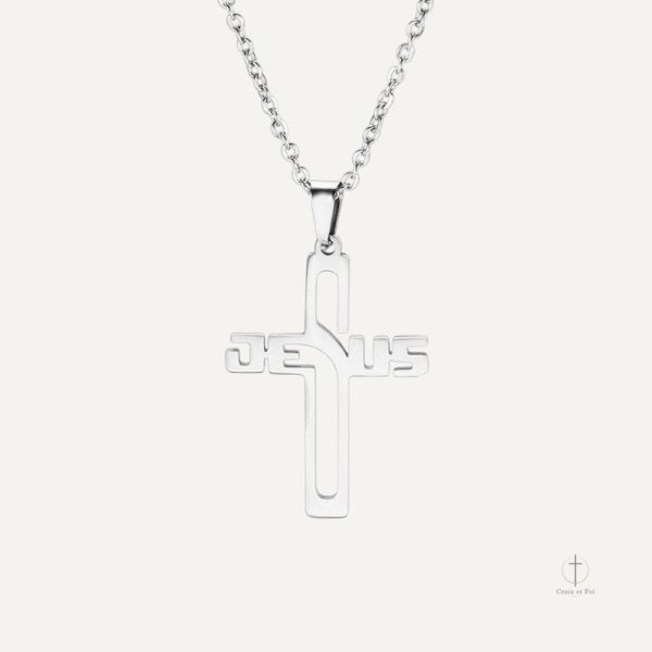 Accessoire spirituel Croix Jésus pour homme