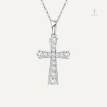 Collier Croix Lumineuse en Argent 925