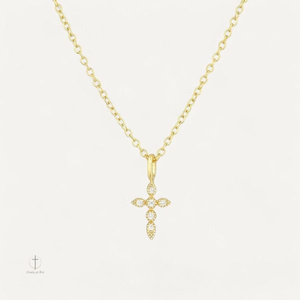 Collier Croix en Argent Sterling