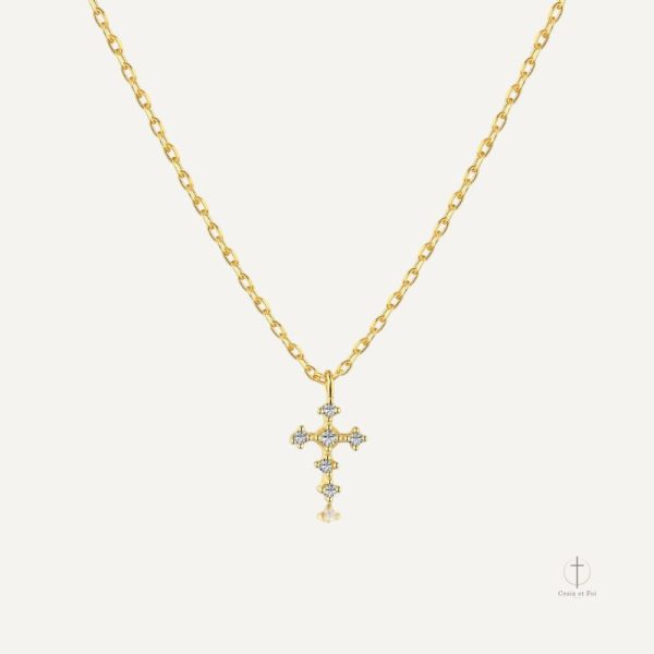 Collier Croix Mixte élégant pour un style intemporel
