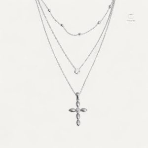 Collier Élégant, style multirangs unique