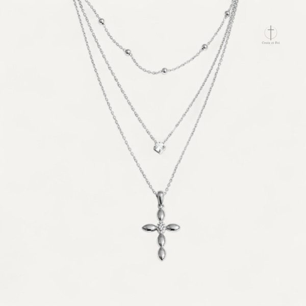 Collier Élégant, style multirangs unique