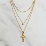 Collier Multirangs, finition élégante et délicate