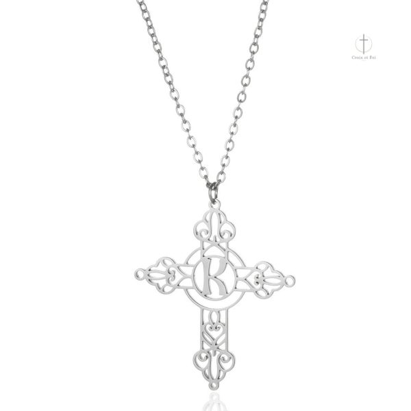 Collier Croix moderne et chic
