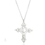 Collier avec Croix et date gravée
