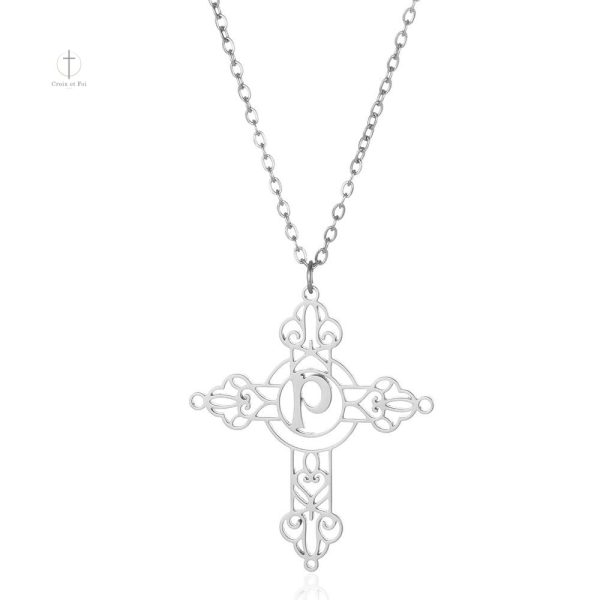 Collier Croix stylé et moderne