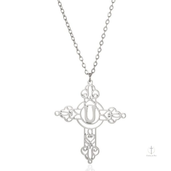 Bijou Croix symbole de foi personnalisé