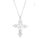 Collier Croix avec design