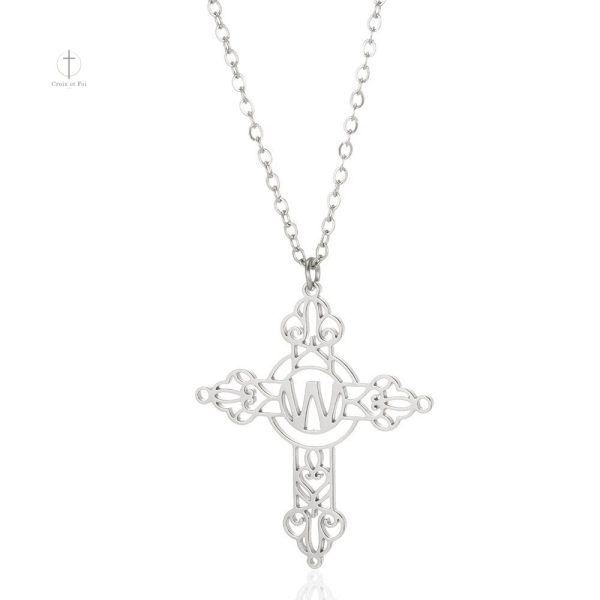 Collier Croix Personnalisé - vue 2