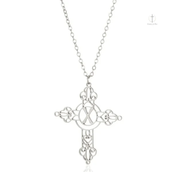 Collier Croix Personnalisé - vue 3