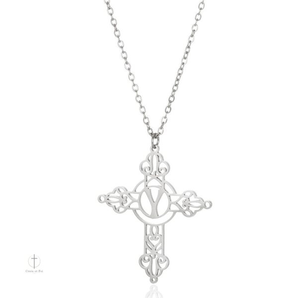 Collier Croix Personnalisé - vue 4