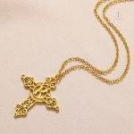 Bijou Croix Unique avec message