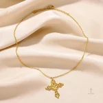 Collier Croix en argent personnalisé