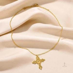 Collier Croix en argent personnalisé