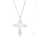 Collier en métal avec Croix personnalisée