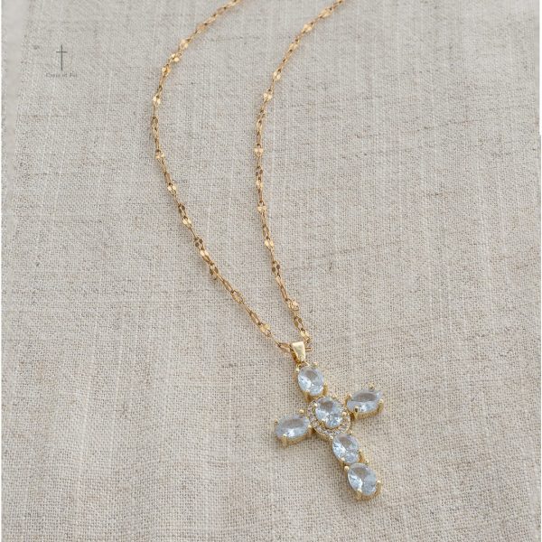 Collier croix délicat, parfait pour un cadeau spirituel