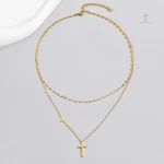 Bijou Croix Trinité, symbole de foi et d'amour