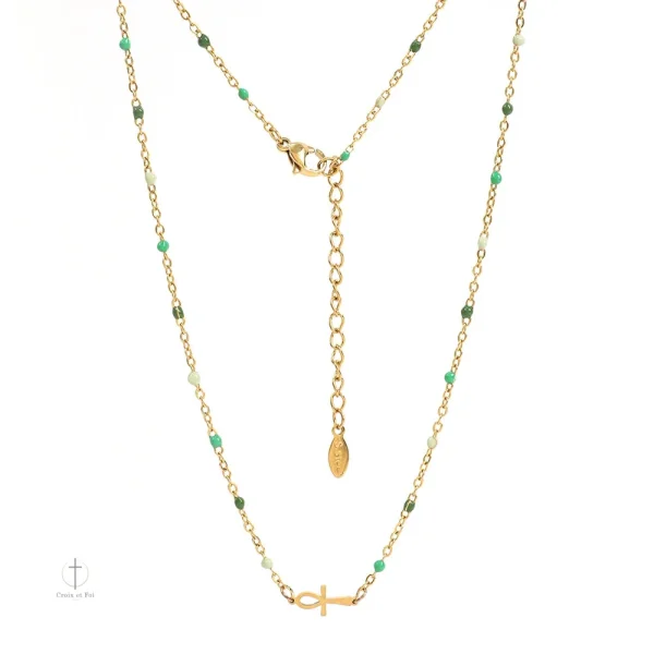 Accessoire Élégant Croix d'Influence Égyptienne