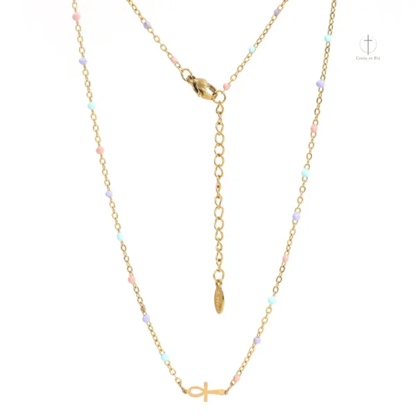 Pendentif Croix Unique, Touches Égyptiennes Élégantes