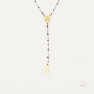 Collier Religieux Pendentif Croix Vierge Marie
