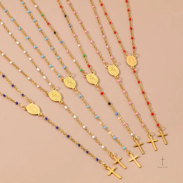 Bijou de foi Croix de la Vierge