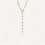 Collier Croix symbolique Vierge Marie