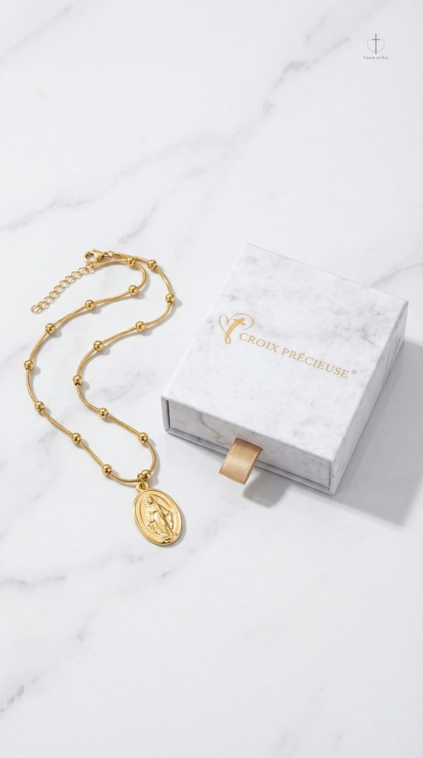 Collier Croix Vierge Marie, un symbole de dévotion