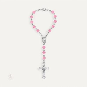 Dizainier Rose élégant en forme de croix