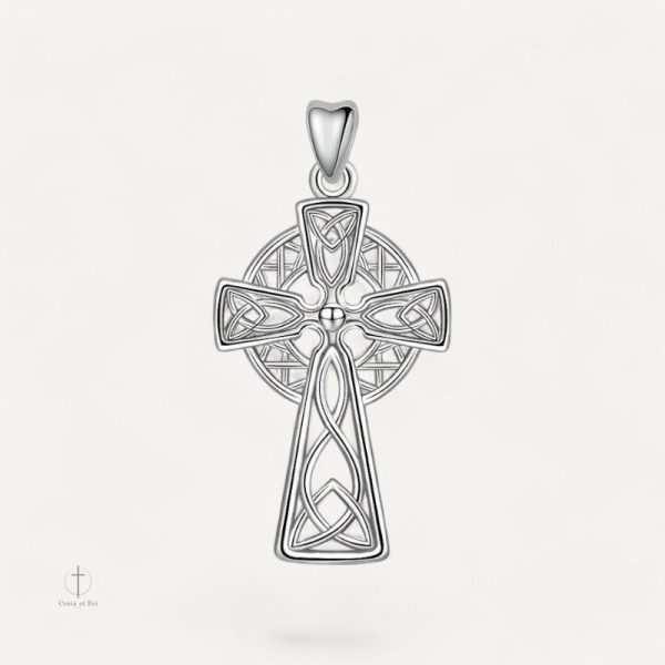 Pendentif Croix Celtique en Argent